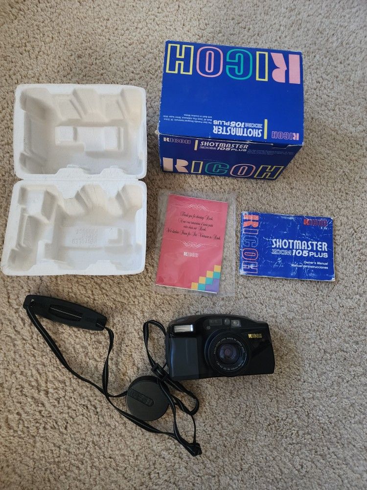 The Ricoh Shotmaster Zoom 105 Plus