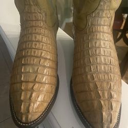 vintage classic tony lama alagator boots 