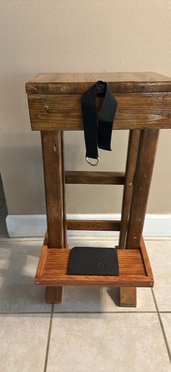 Guitar Seat and Holder Handmade Wooden Guitar Seat and Holder. 15” wide x32” tall x 14” deep