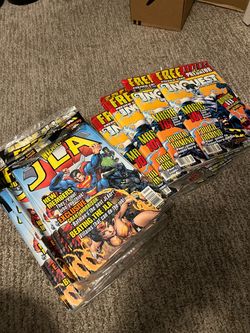 Comic Gaming Magazines - Inquest & JLA