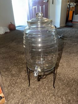 2.5 gallon glass dispenser
