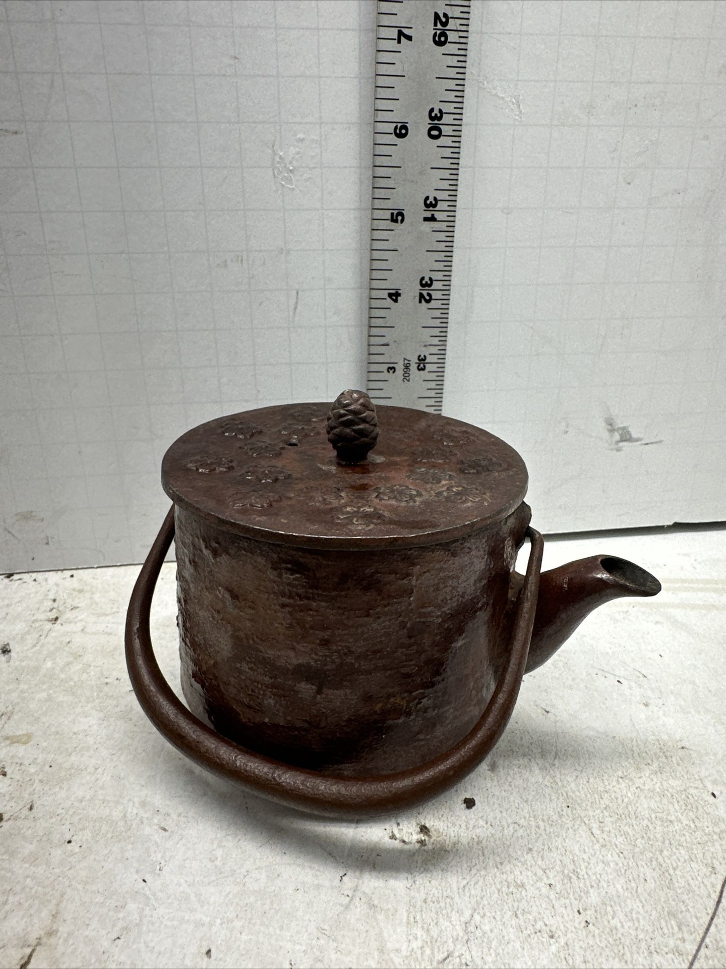 Tetsubin Nanbu Tekki Kettle Bunshido Kaisu Made In Japan Crafts Traditional #U 9