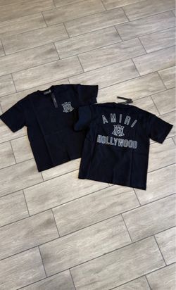 Amiri Hollywood Black Graphic T-Shirt