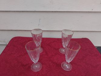 Pre owned crystal glasses