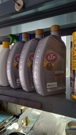 3 Brand New Synthetic. Motor Oils