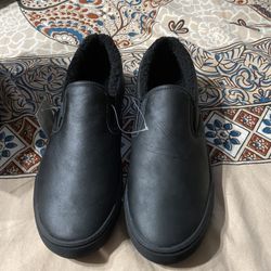 Lugz Men’s Black Clipper Fleece Sneaker Size 11