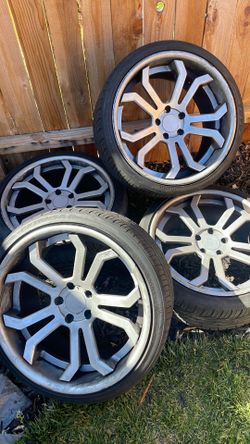 GFG luxury alloy wheel w/ Toyo tires