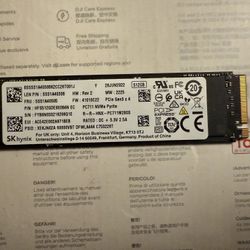 512Gb SB Hynix NVMe SSD 