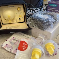 Medela Breast Pump New No Box And Some Accessories 