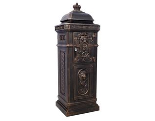 Assembled New Mailboxes Residential Large-Capacity Letter Box Garden Floor Safety Mailbox Outdoor