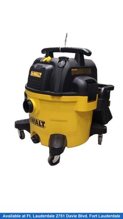 Dewalt Dxv09p Yellow Wet / Dry Vacuum