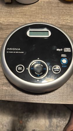 Insignia Portable MP3 CD Player with FM Tuner - Black (NS-P5113)