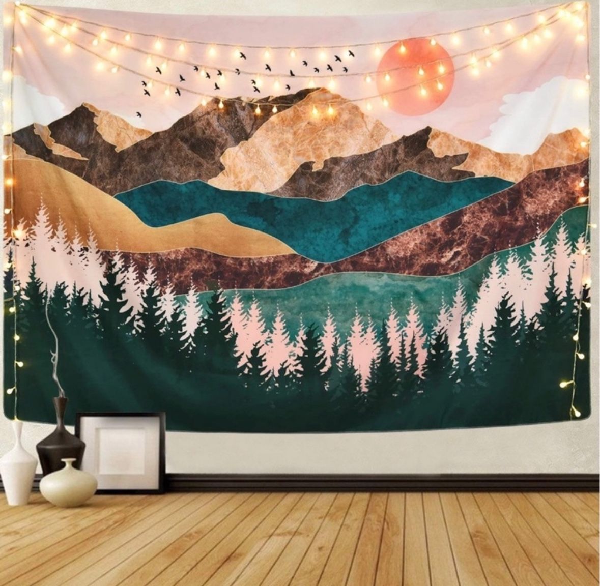 New! Urban Outfitters Mountain Tapestry