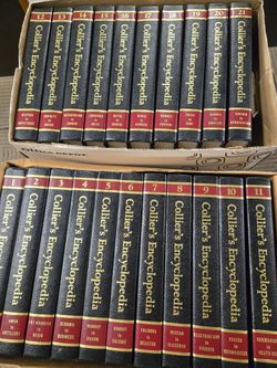 Collier's Encyclopedia Set