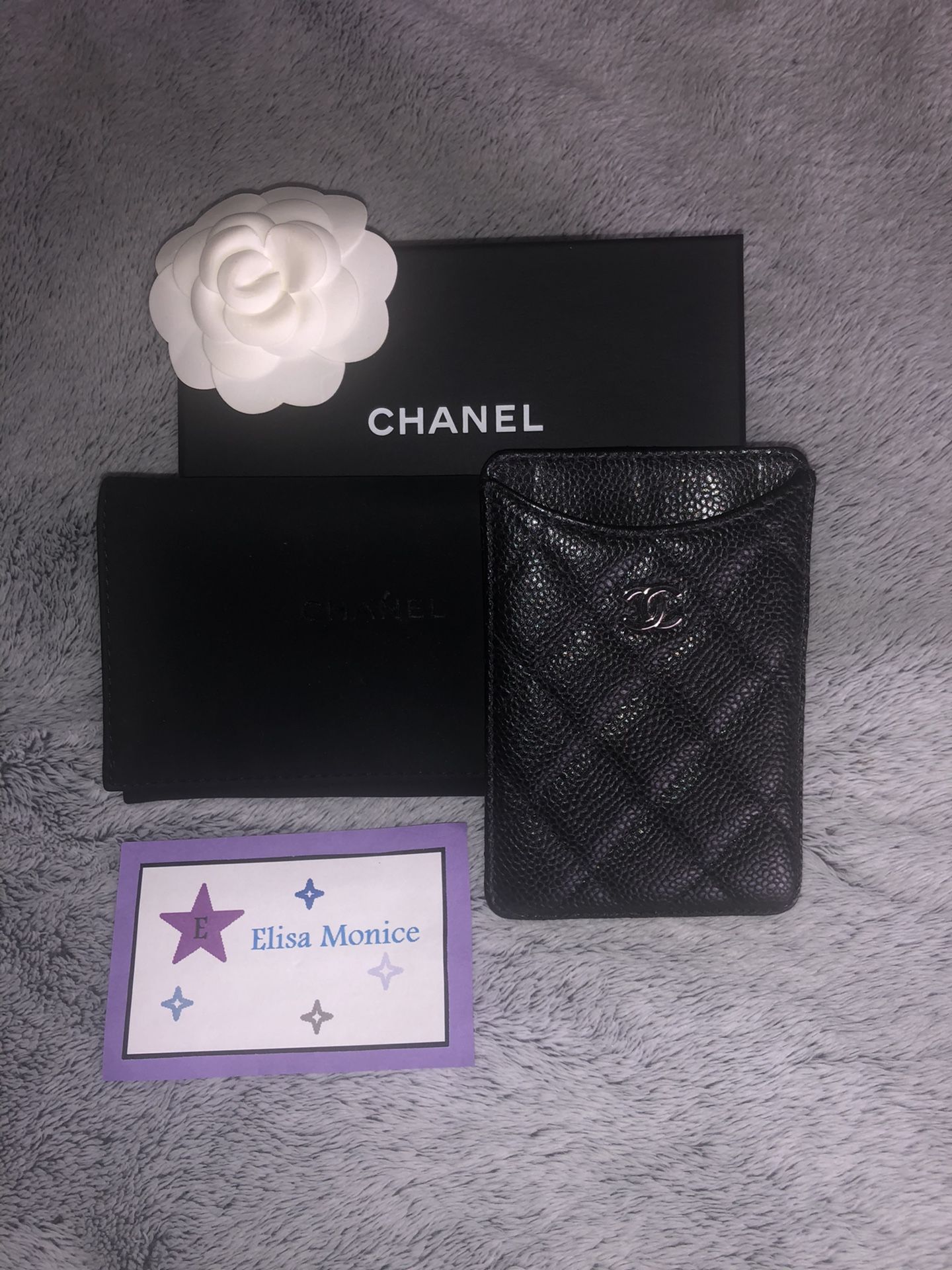 Like New Authentic CHANEL Card Holder