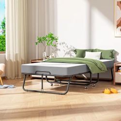 Brand New Rolling Bed With Mattress For $140