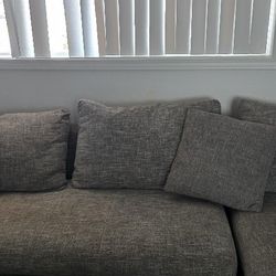 Dania Couch, Chaise Lounge, Chair, And Ottoman. Ottoman/ Sorage