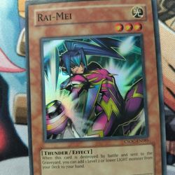 Yu-Gi-Oh Cards Rai- Mei (Read Description)