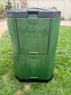 Aerobin 400 Compost Bin + Rotating Compost Tumbler – 2 Units