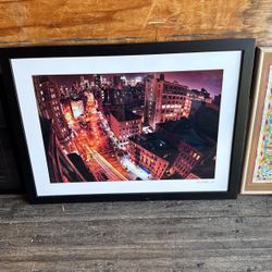Picture Frame City View 
