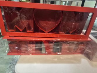 Empty gift boxes
