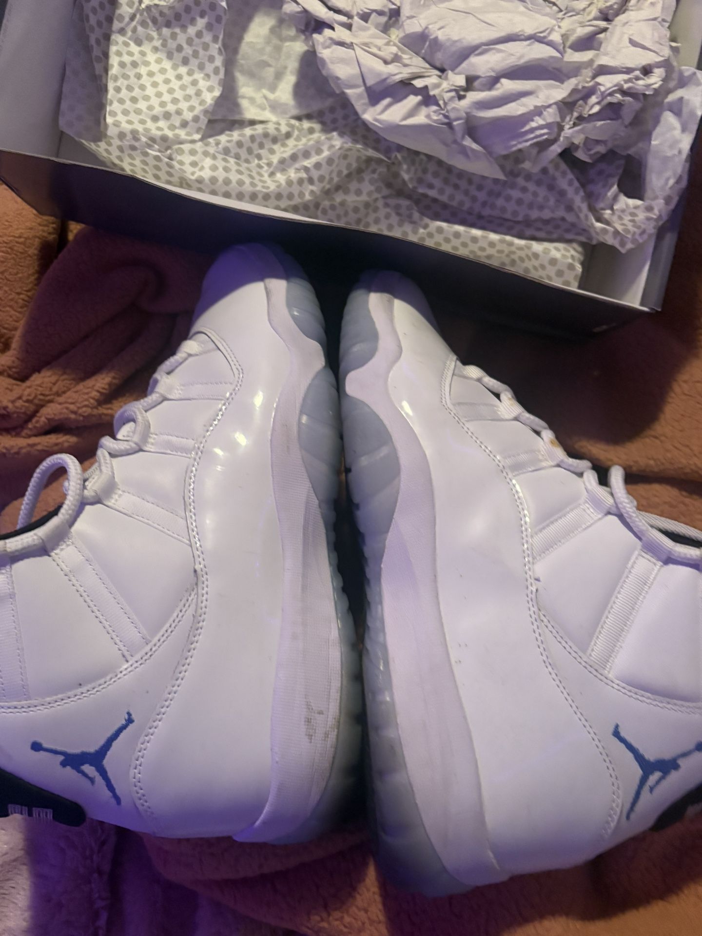 jordan 11 legend blue size 14