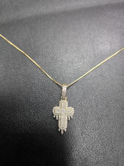 Diamond Cross pendant 