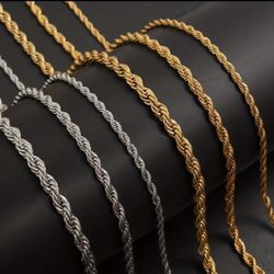 Gold & Silver Rope Chains