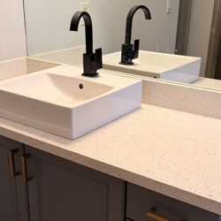 Vanity Top W/ Sink & Faucet Only (like New)