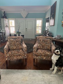 2 Upholstered chairs