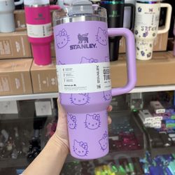 Purple Hello Kitty 42 Oz Stanley 