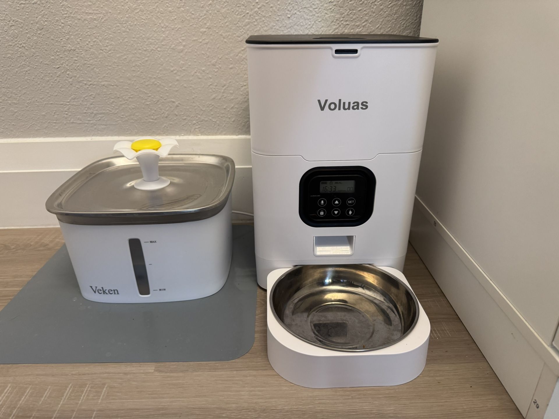 Automatic Cat Feeder & Water Dispenser