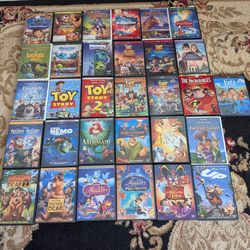 31 Disney DVDs Lot