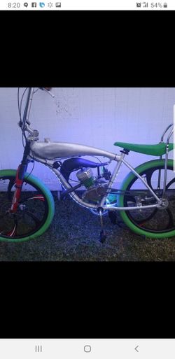 CUSTOM BUILT GASTANK FRAME MOTORBIKES