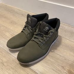Timberlands Olive Suede Leather Size 11
