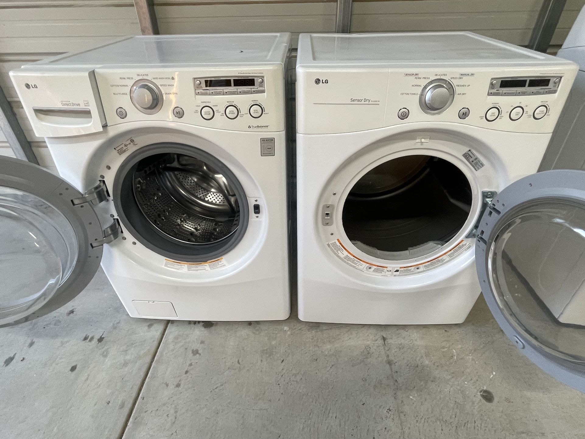 LG Washer And Gas Dryer