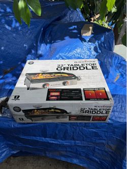 Portable gas griddle