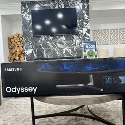 49” Samsung Odyssey CRg9 DQHd Curved Gaming Monitor 120hz 4ms