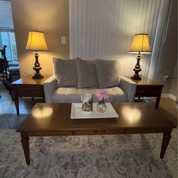 Coffee and side tables