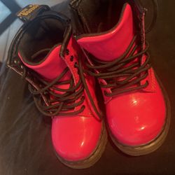 pink dcmarten boots 