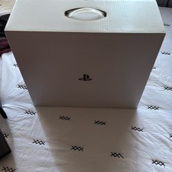 PS5 with controller