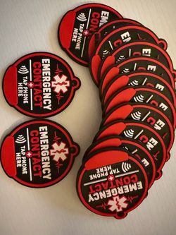 Emergency contact NFC tags
