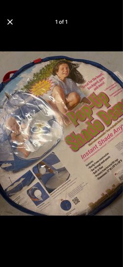 Baby pop up tent
