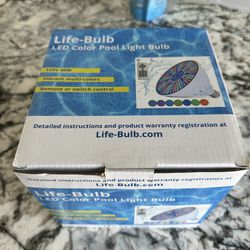 Led Color Pool Light Bulb