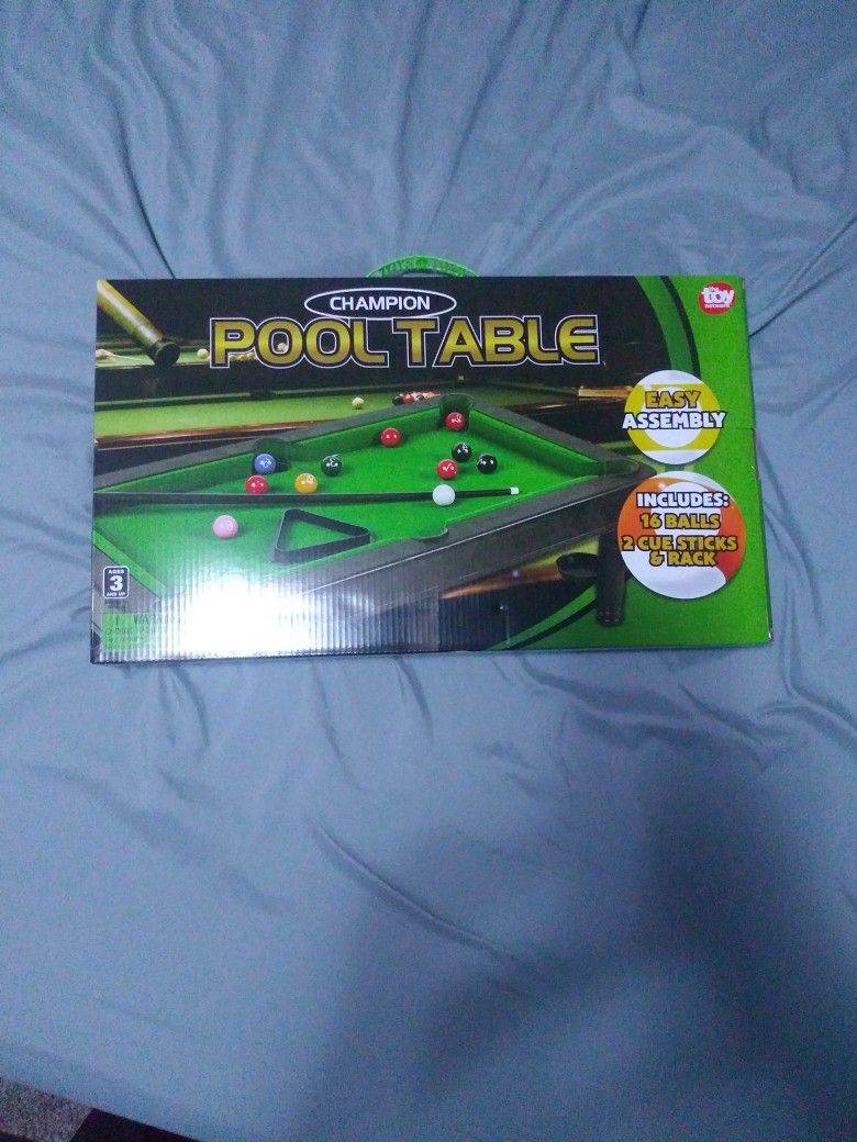 Mini Pool Table