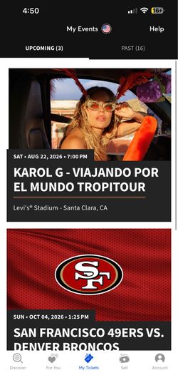 Karol G Tickets - Levi’s Stadium