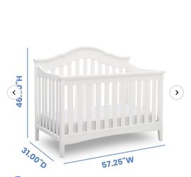 Baby Crib 6-1 bed $290 or best offer