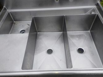 FAB WRITE INC. STAINLESS STEEL SINK