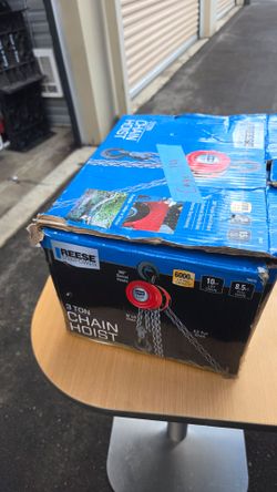 Reese Towpower 3 Ton Chain Hoist (Model (contact info removed)