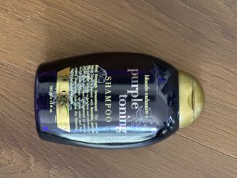 New full body of OGX blonde enhanced plus purple toning shampoo 13 fluid ounces